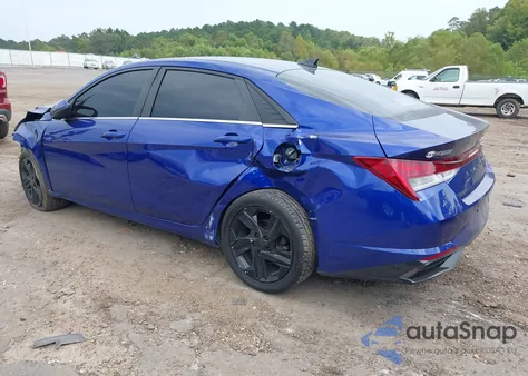 2022 Hyundai Elantra Sel z USA, uszkodzony, nr VIN KMHLN4AG5NU330410